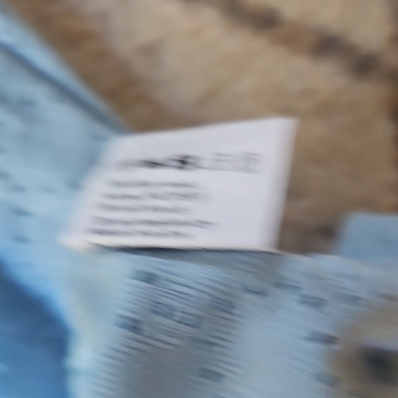 Light Blue Ruffle Sleeve Top - Picture 4 of 5